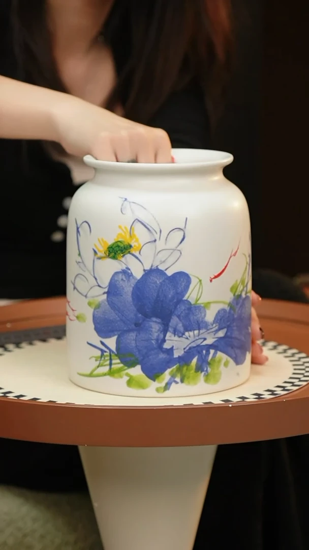 【闪购商品】景德镇手工手绘陶瓷花器