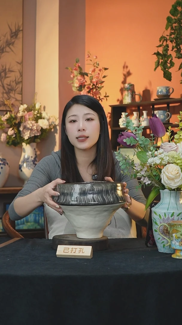 【闪购商品】景德镇手工手绘陶瓷花器