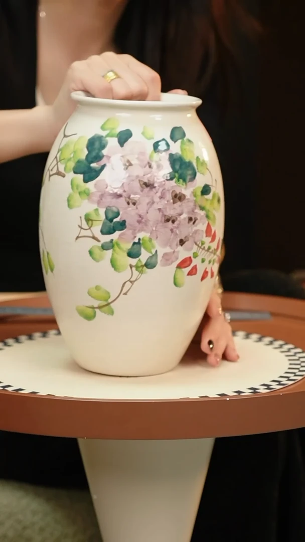 【闪购商品】景德镇手工手绘陶瓷花器