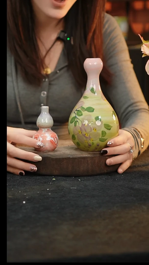 【闪购商品】景德镇手工手绘陶瓷花器