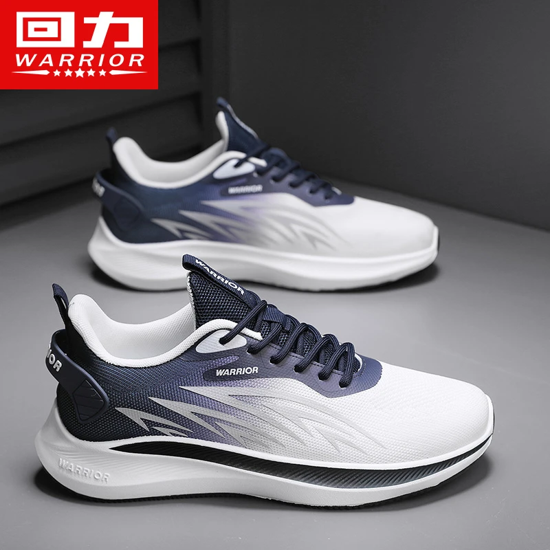 Warrior/回力男士2024夏季新款休闲百搭运动软底男鞋薄款透气潮鞋