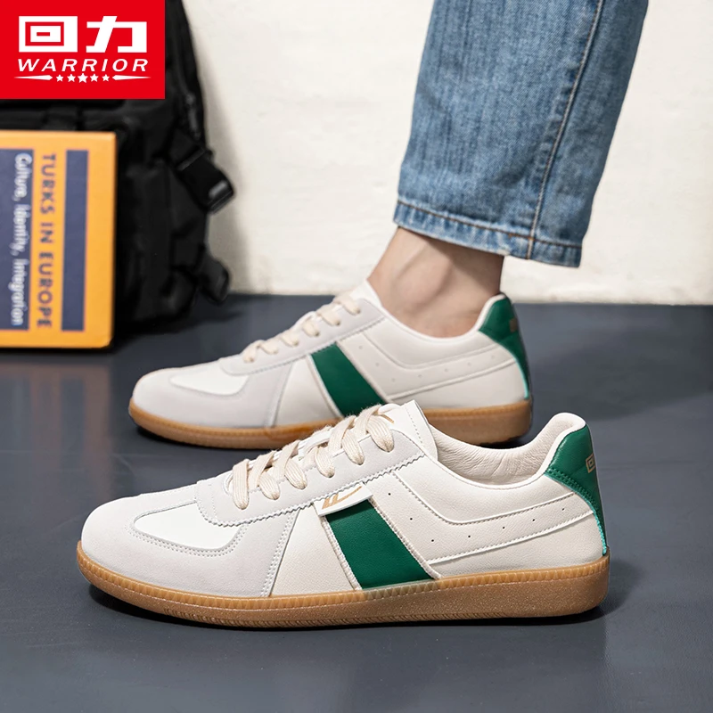 回力男鞋德训鞋男2023年春夏季新款透气小白鞋男休闲潮鞋子板鞋男