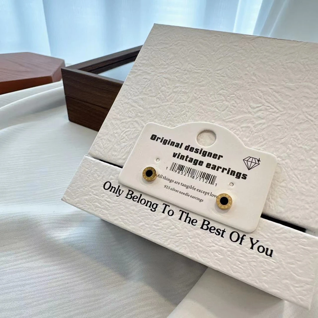 钛钢耳饰 D092  气质精致轻奢时尚百搭简约小众耳饰