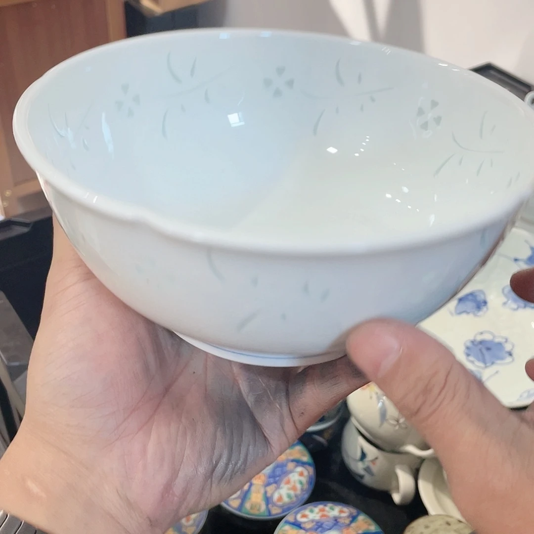 ?****鲜野字款玲珑大碗一只
