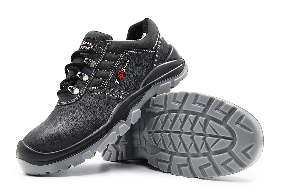 防砸欧标钢包头聚氨酯鞋底防滑减震耐油耐磨耐弱酸碱穿林劳保鞋