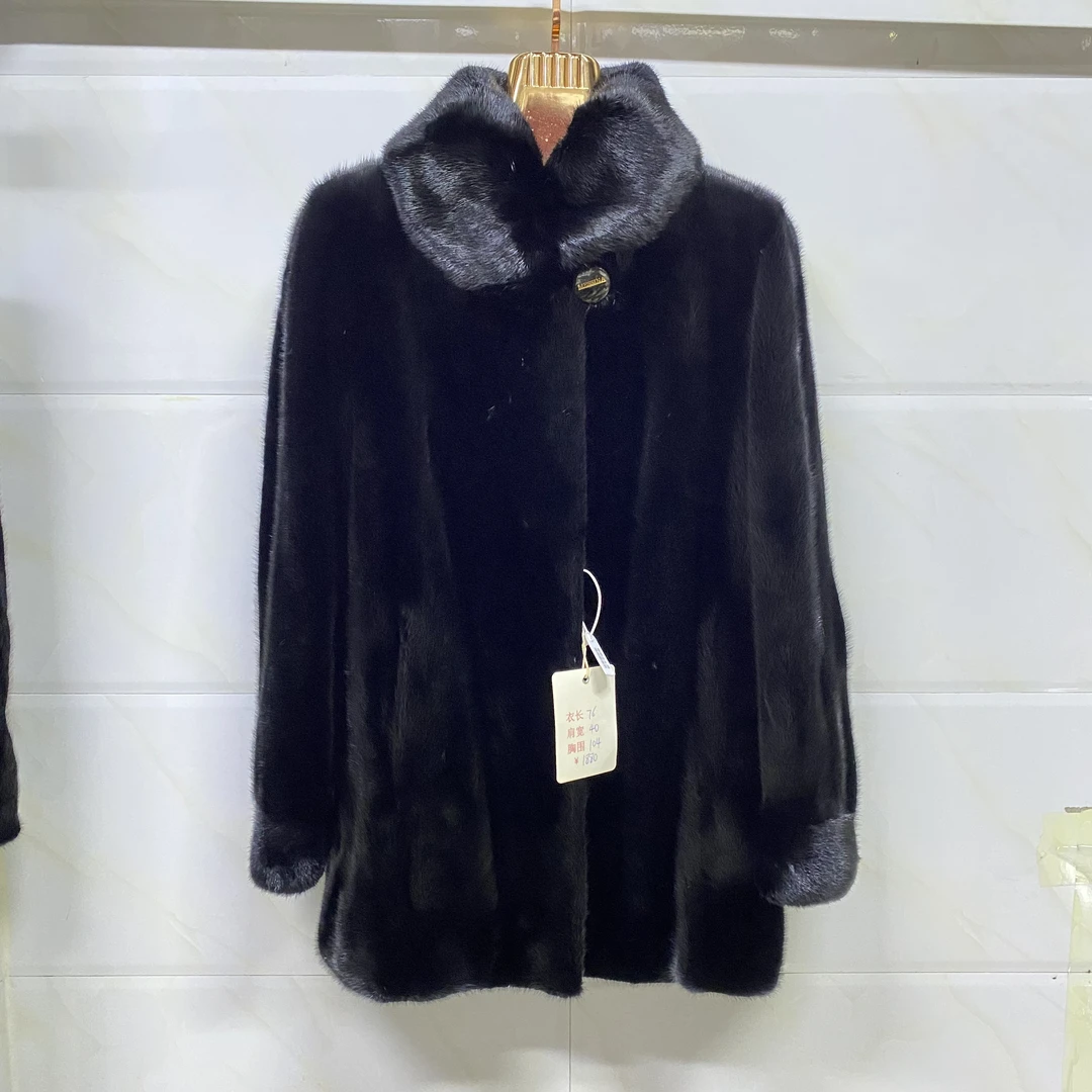 120斤以下 时尚外套水貂毛保暖显瘦