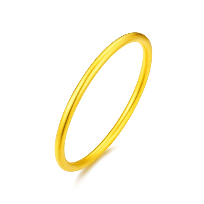 【思思专享】足金999 卡4 古法素圈手镯  BP  5112