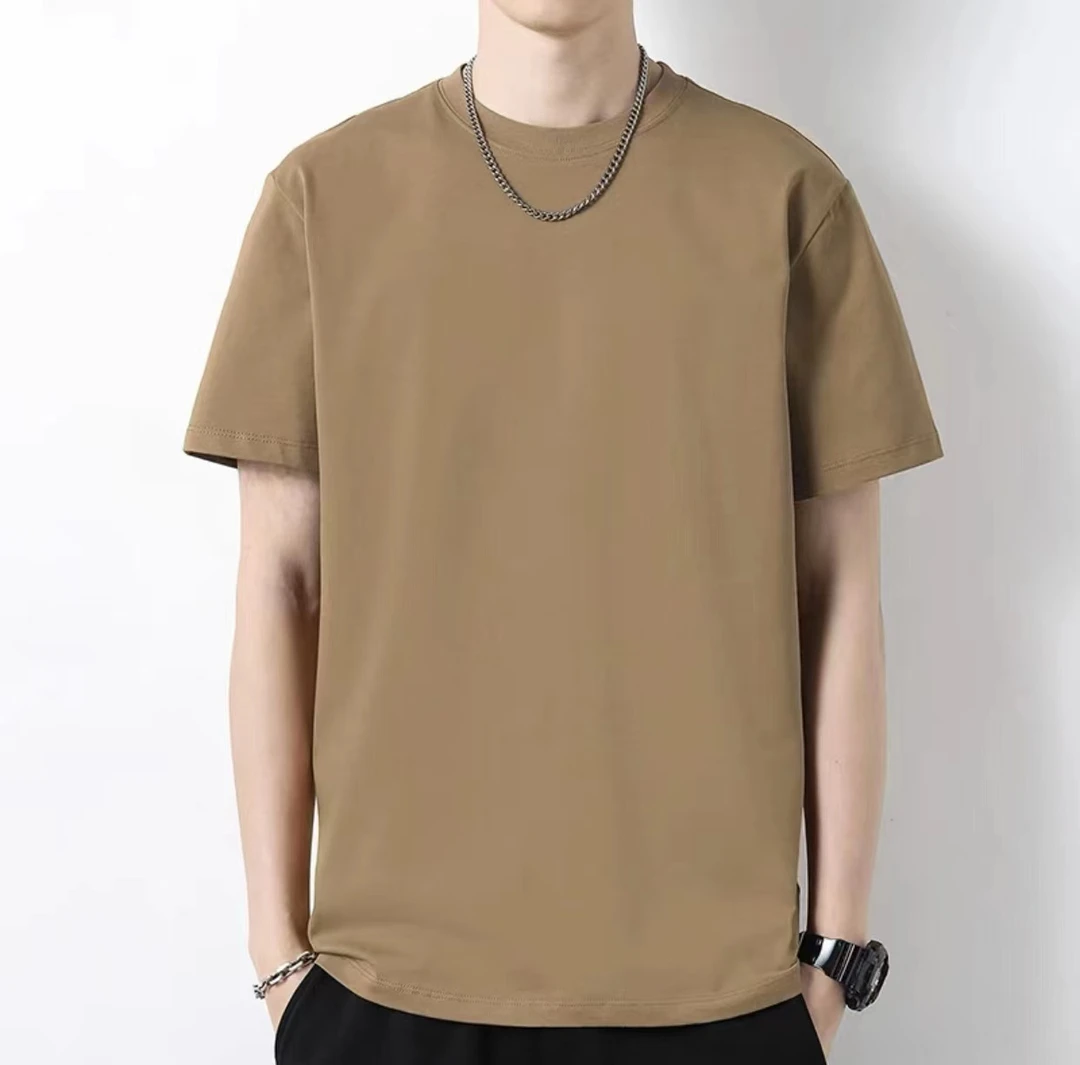 重磅纯棉T恤潮流百搭男女同款情侣款印花短袖