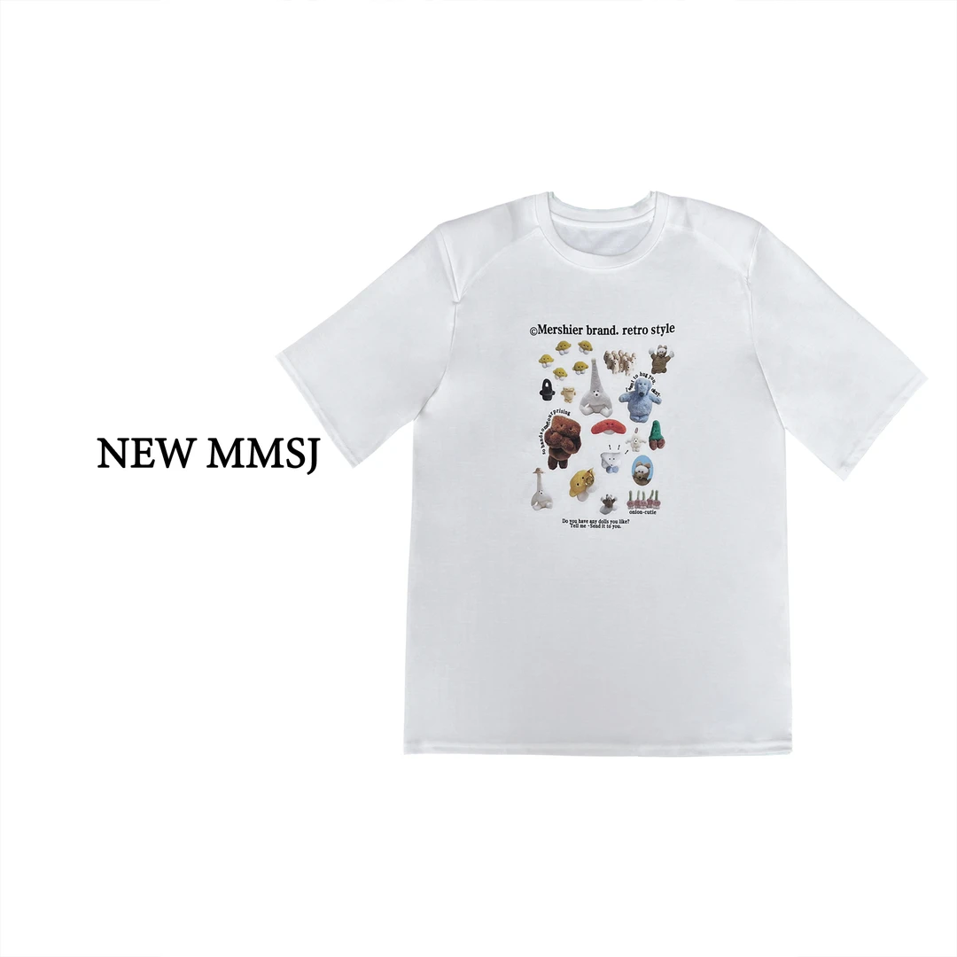 MMSJ定制-卡通印花大版T恤（清仓）