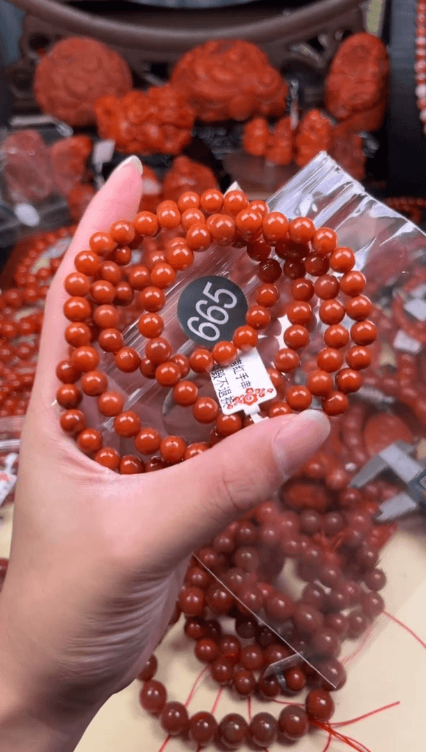 【闪购商品】南红玛瑙珠宝奇石未镶嵌665-7+