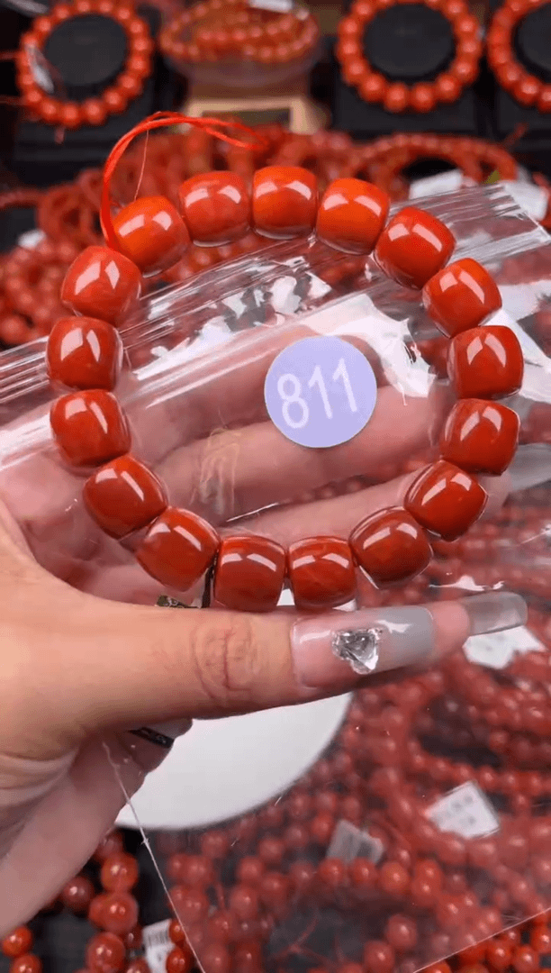 【闪购商品】南红玛瑙珠宝奇石未镶嵌811-13