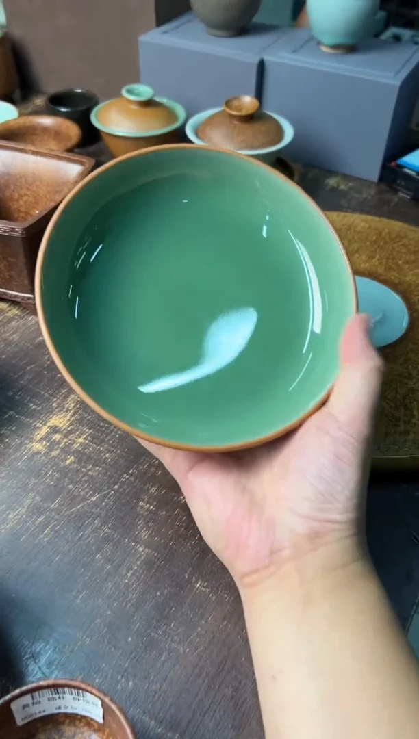 【闪购商品】/黄灿觅秋伴月壶承