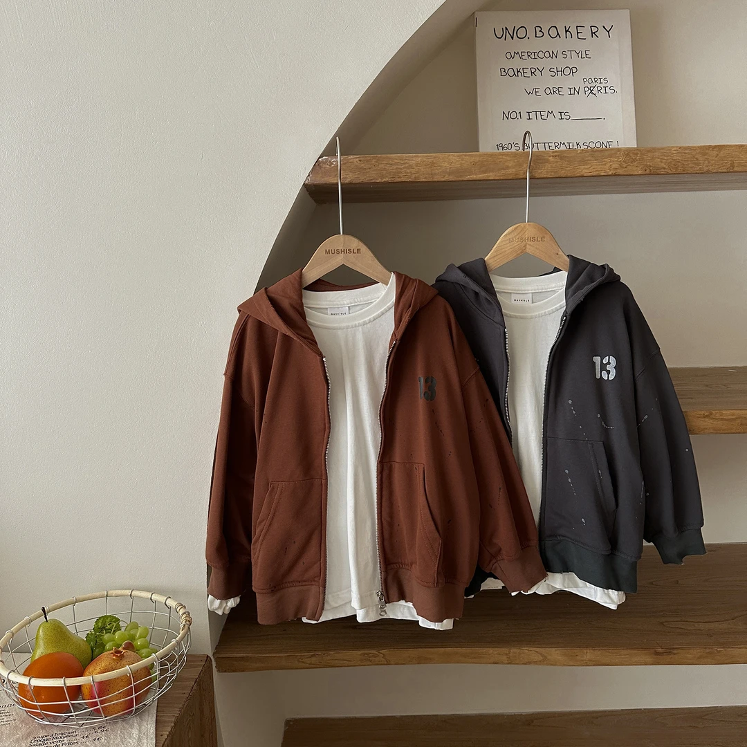 阿又织里春夏童装儿童男童高能感日系工装风外套99155C