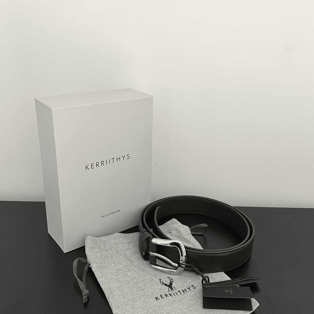 「KERRIITHYS」意式休闲绅士手工真皮腰带