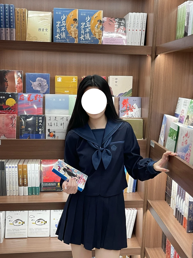 【樱川五秒】京昭JK原创水手服套装长袖学院风百搭百褶日系青春