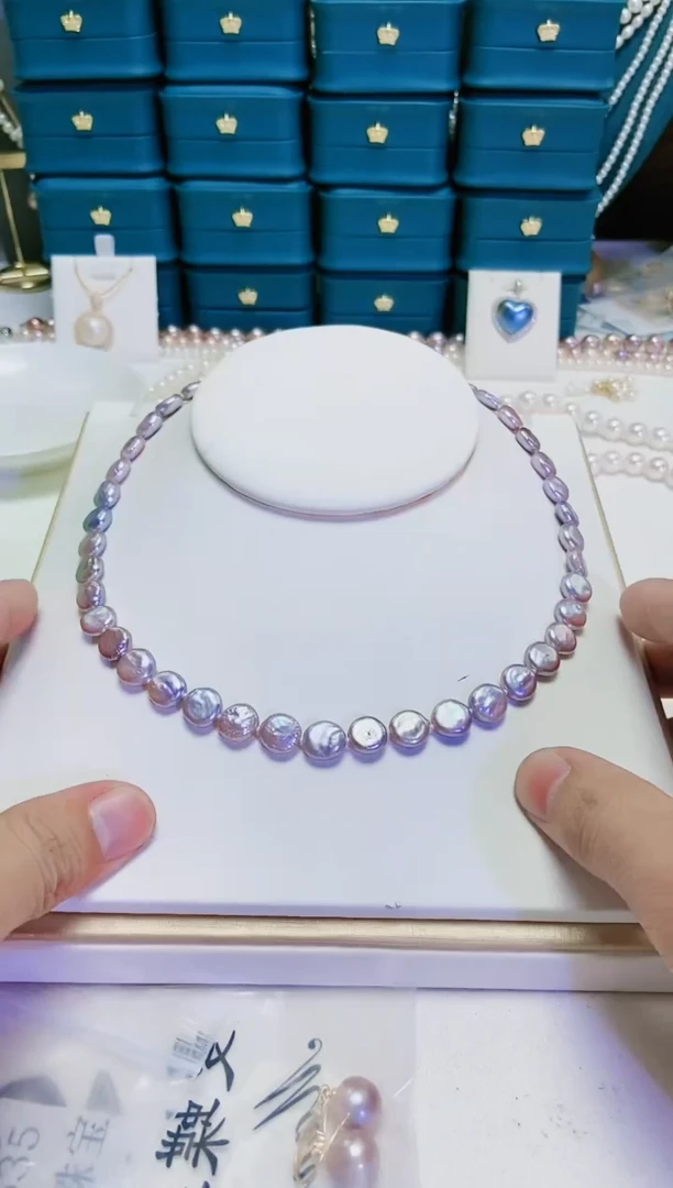 【闪购商品】淡水珍珠颈饰银S925镶嵌1811