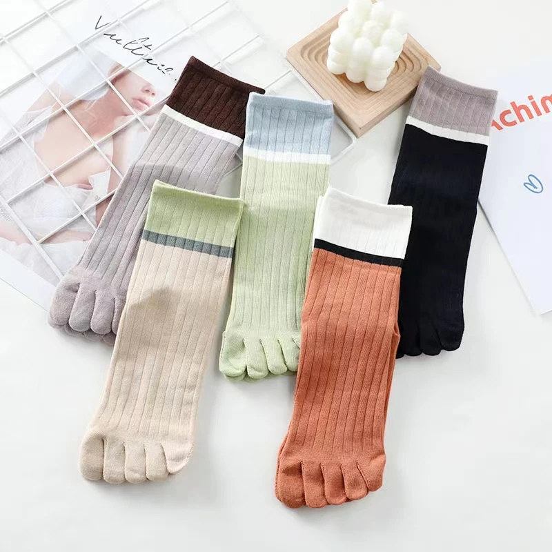 棉武器【男女五指袜】吸汗低筒薄款袜子运动袜ins瑜伽纯棉