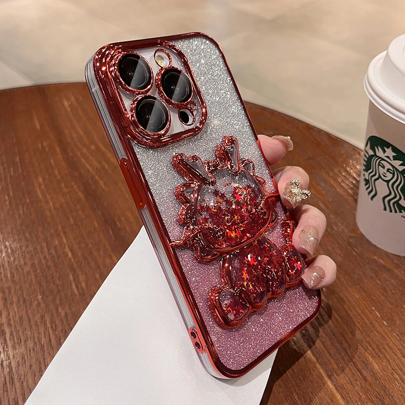 新款全包中国红龙年苹果15手机壳iphone14promax保护套13防摔12软