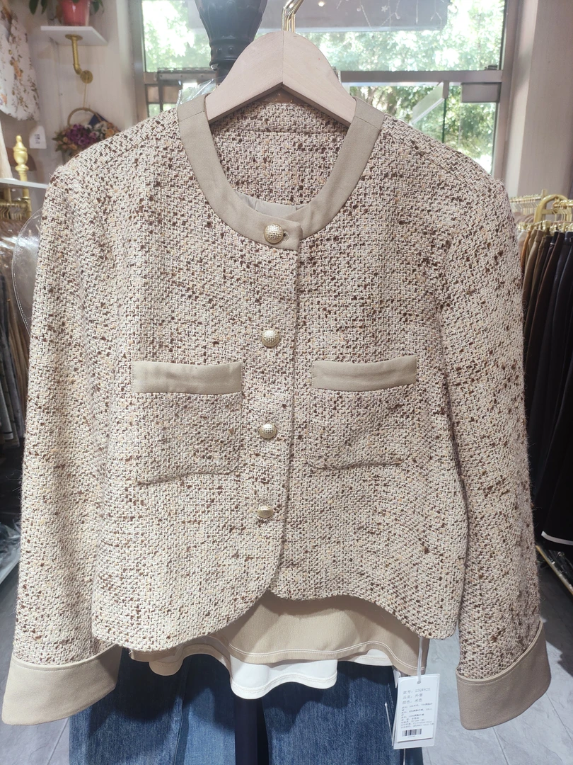 秋冬修身小香外套