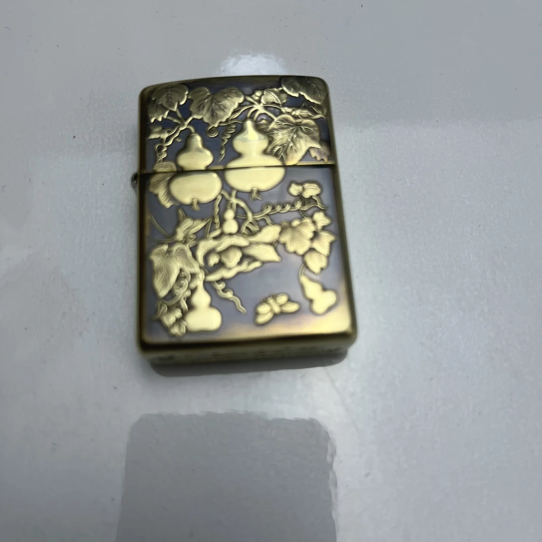 zippo打火机蝎子盔甲浮雕葫芦90DY9904FD