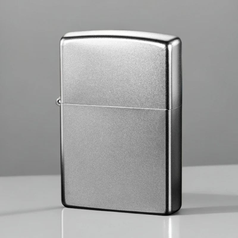 zippo打火机美版正品之宝防风打火机经典镀铬磨砂205光板TC9902US