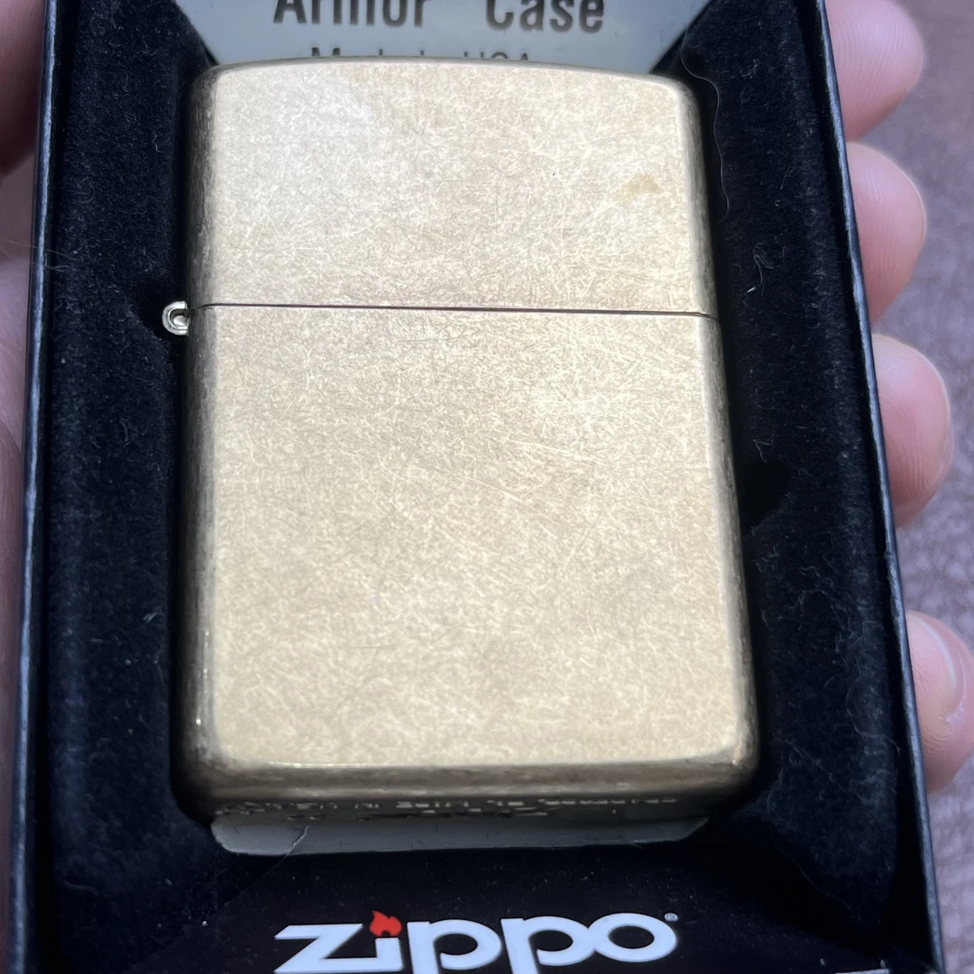 Zippo打火机铜盔甲金花沙DY9905US  44