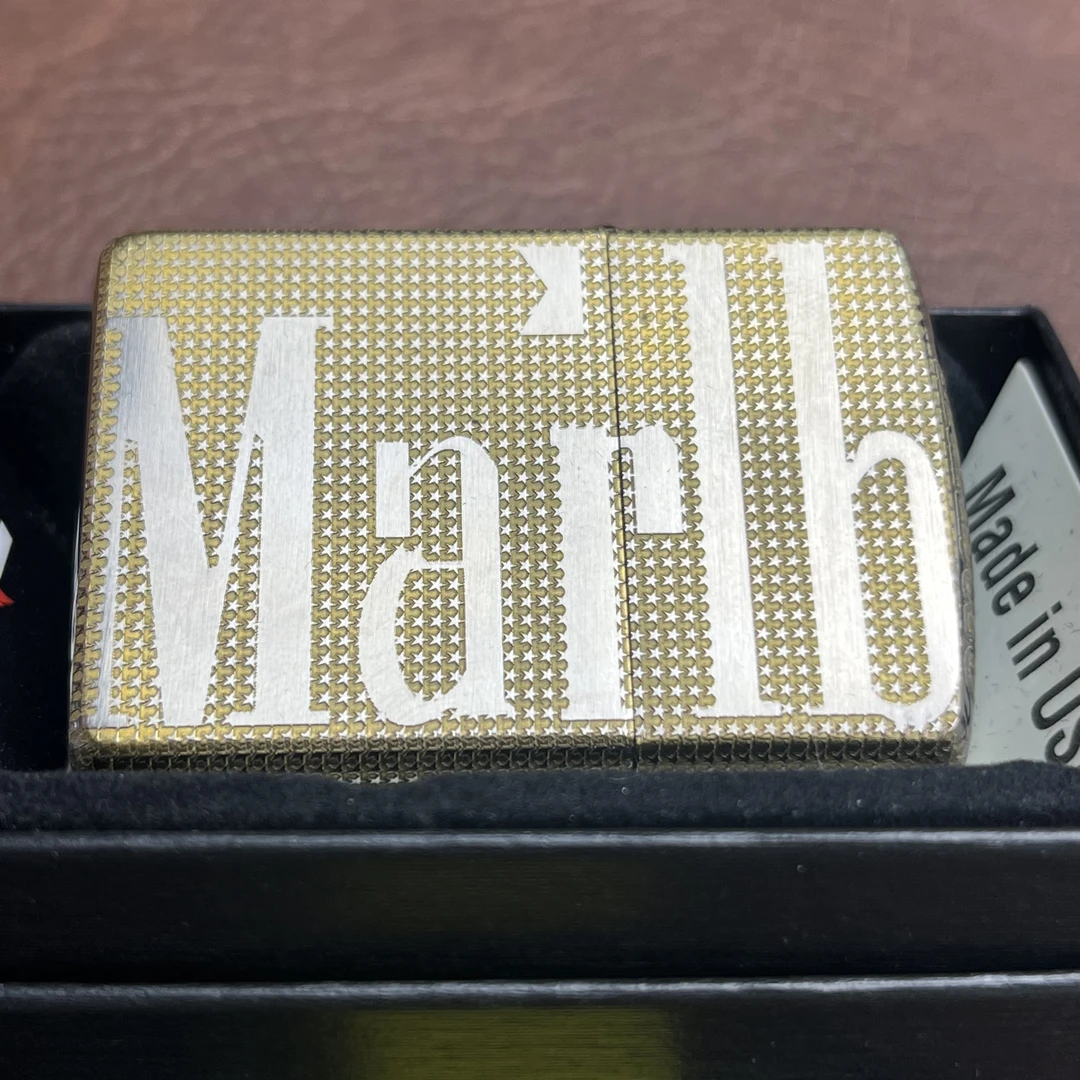 Zippo打火机万宝路满天星379