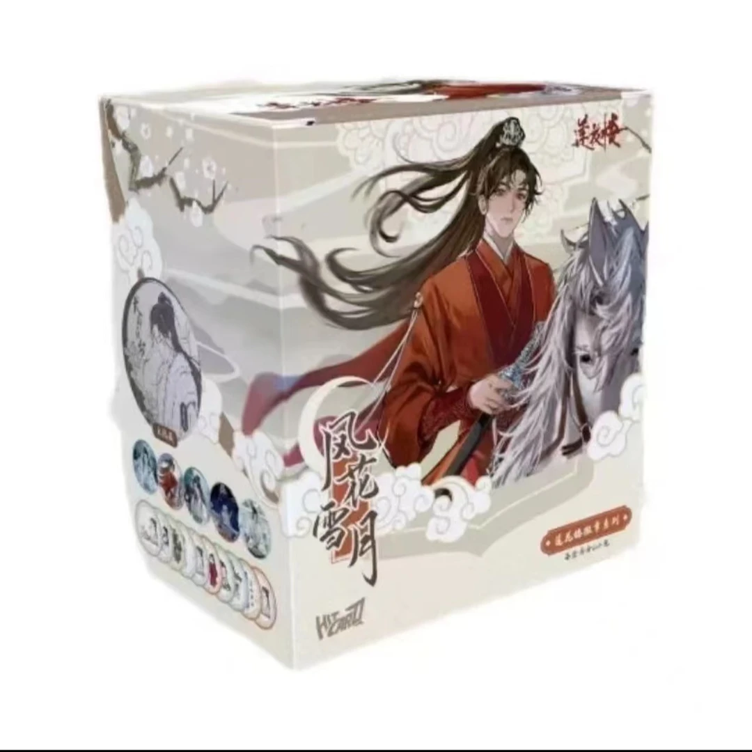 国潮玩具【拆卡】hitcard《莲花楼》 风花雪月系列收藏吧唧盲盒