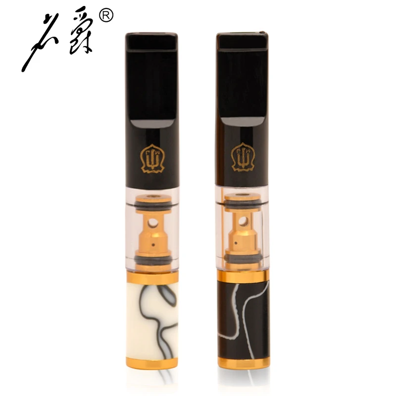 名爵烟嘴物理微孔循环可清洗过滤器金属烟嘴男士礼品送便携盒配件