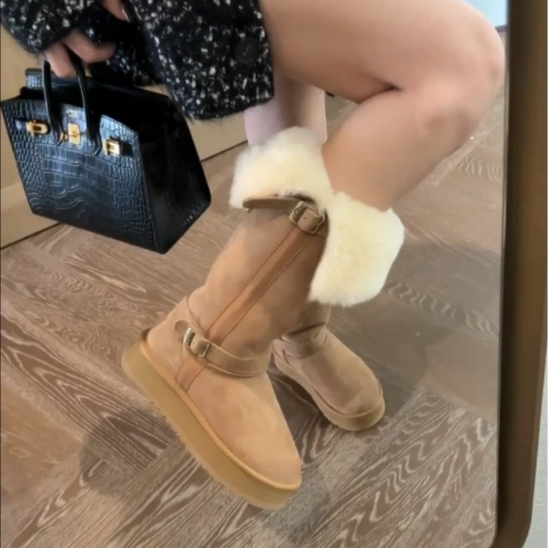 女靴高筒冬季雪地靴