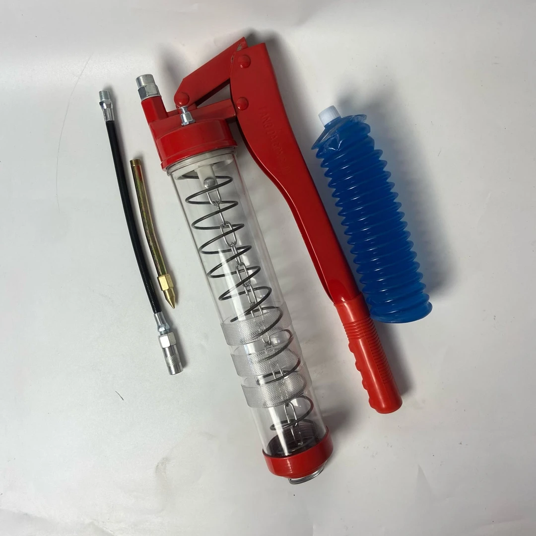 手动黄油枪 链条式毛毛虫黄油弹专用高压单双压枪挖机打黄油枪