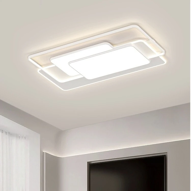 简约极简客厅主灯2024流行奶油风灯具全屋套餐组合现代智能吸顶灯