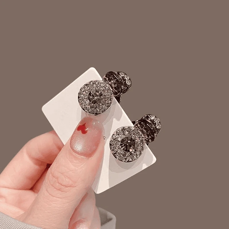 侧边发卡公主头发夹头顶小夹子首闻闪钻迷你小抓夹女刘海前额碎发