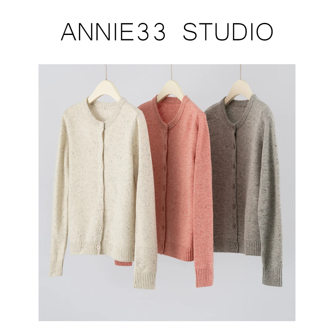 ^3宝^【通勤三色 毛衣】长袖保暖圆领秋冬时尚B104