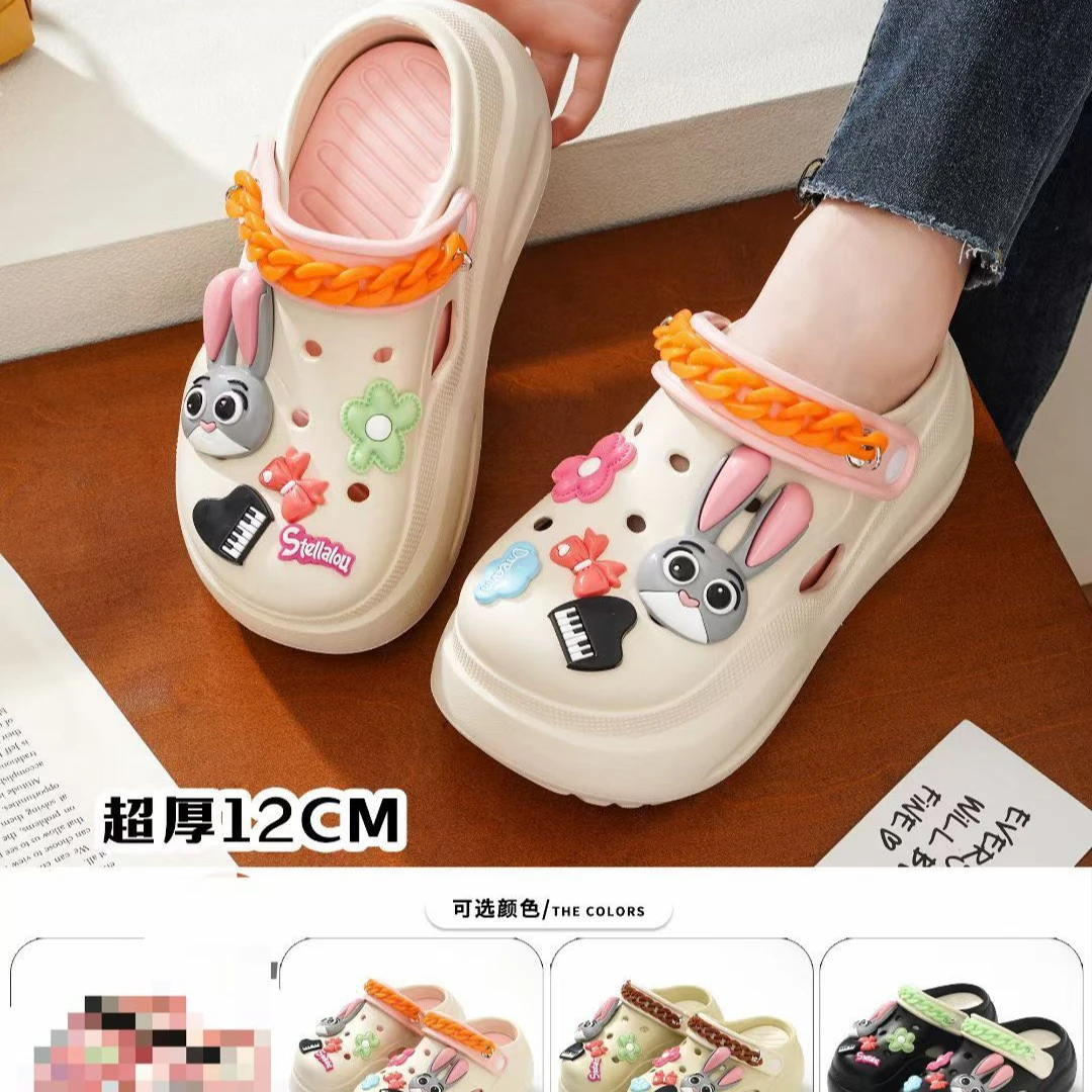 时尚个性舒适潮款女士洞洞鞋