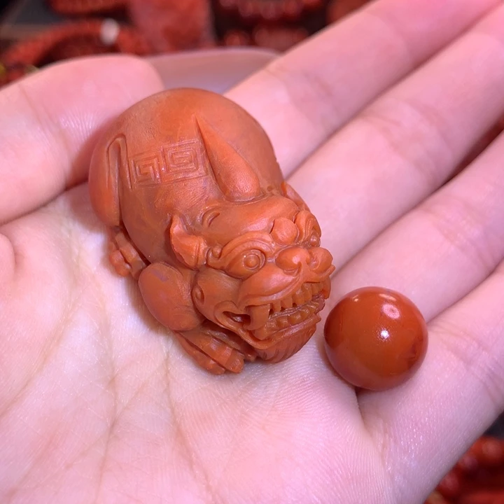【闪购商品】南红玛瑙保山貔貅吊坠未镶嵌