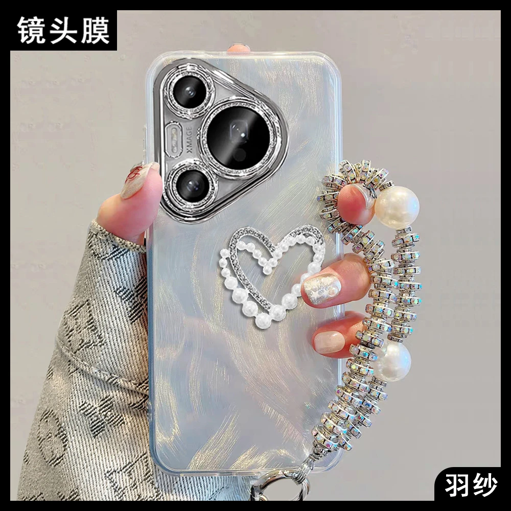 适用华为pura70手机壳pura70pro镜头膜70ultra新款高级女全包防摔