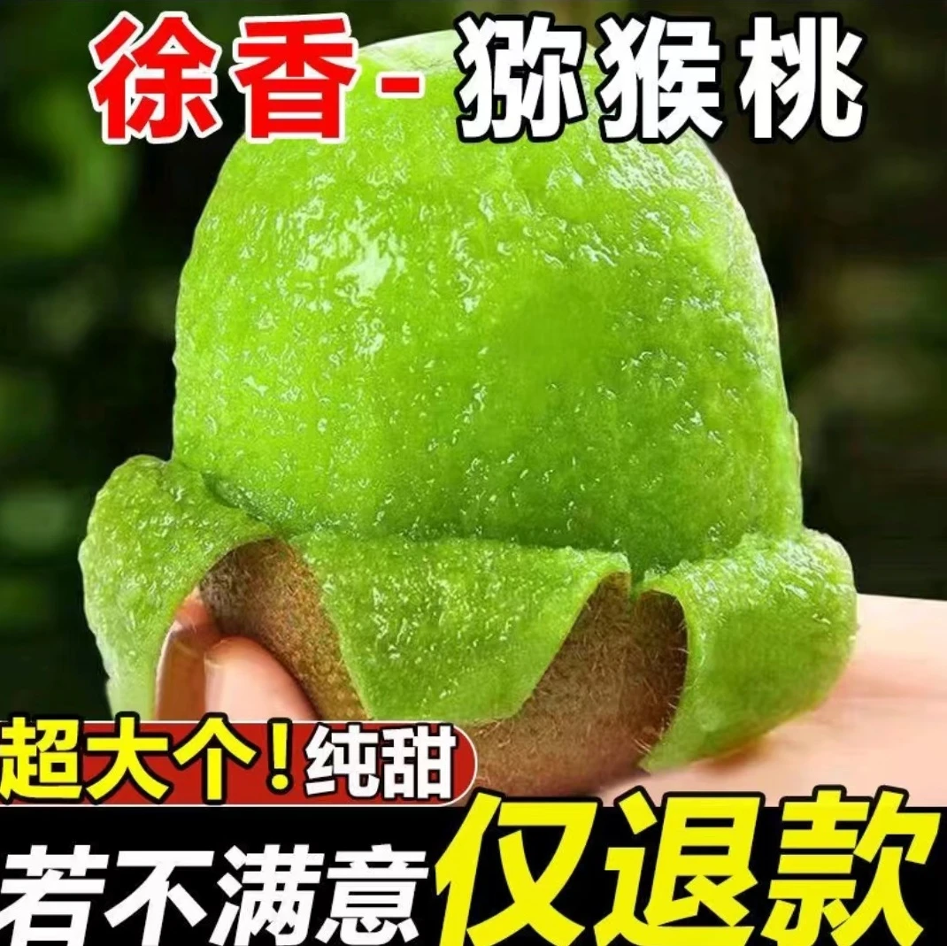 顺丰包邮陕西徐香绿心大果5斤猕猴桃软糯多汁香甜应季新鲜水果