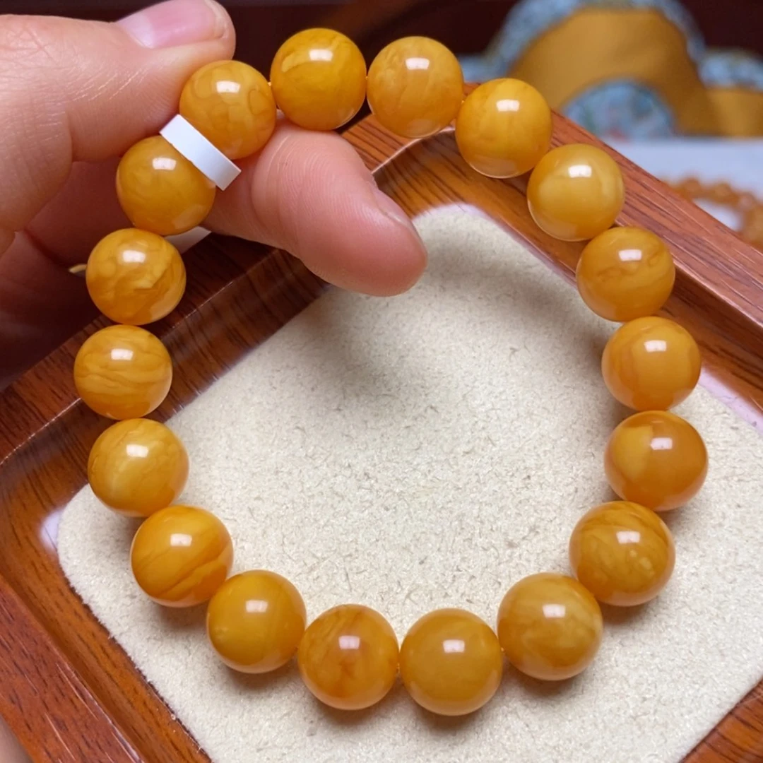 【闪购商品】蜜蜡手链未镶嵌手串