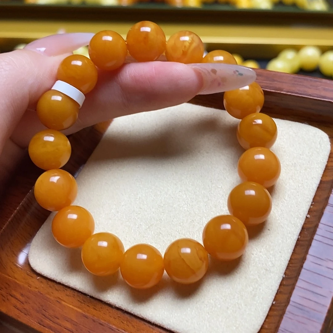 【闪购商品】蜜蜡裸石未镶嵌宝*手串