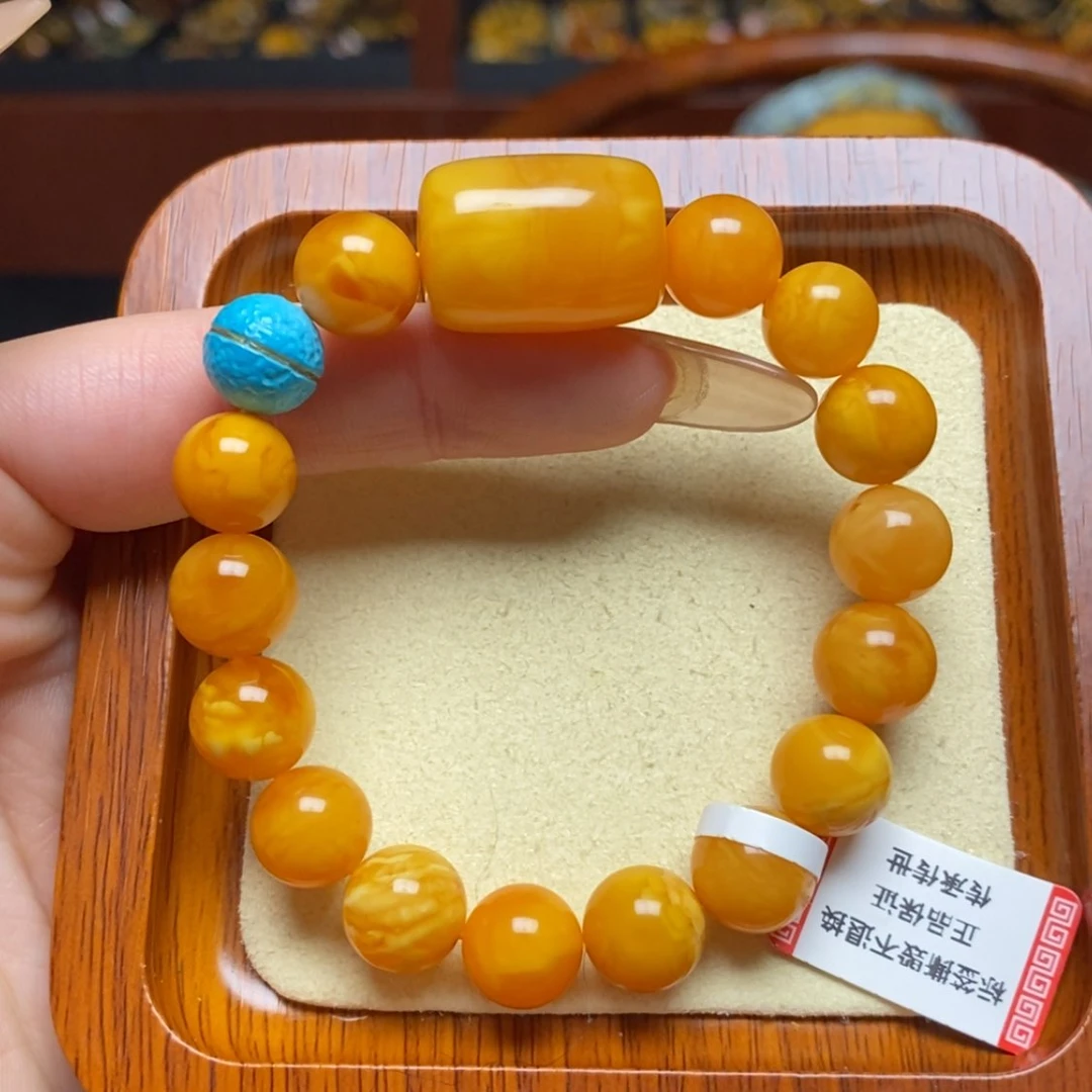 【闪购商品】蜜蜡手链未镶嵌手串