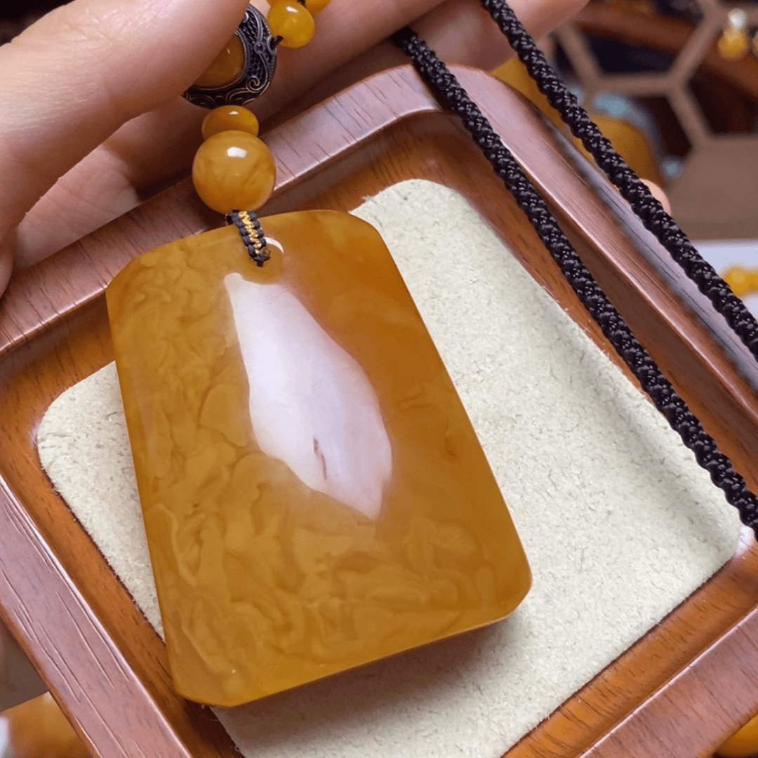 【闪购商品】蜜蜡手链未镶嵌项链