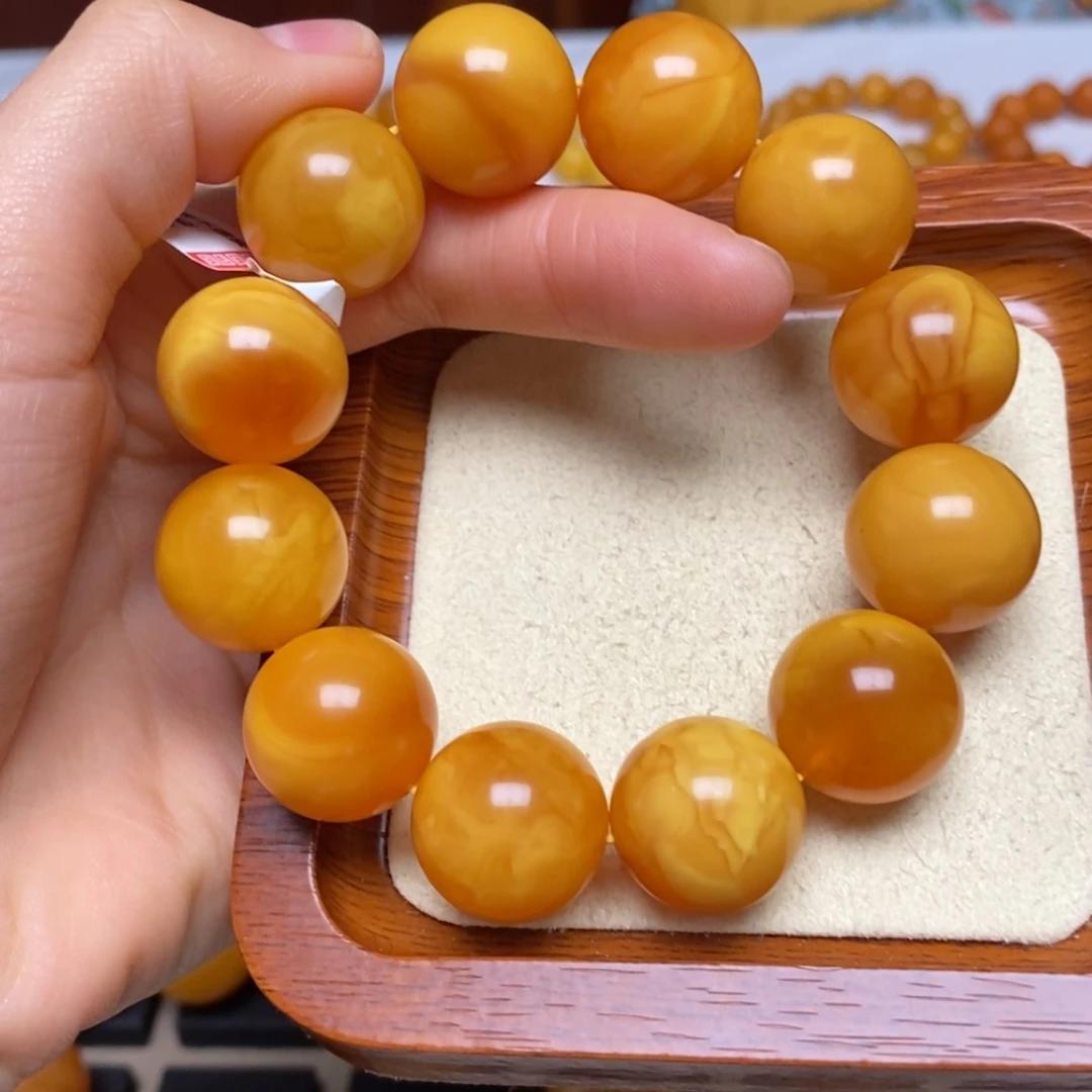【闪购商品】蜜蜡手链未镶嵌手串