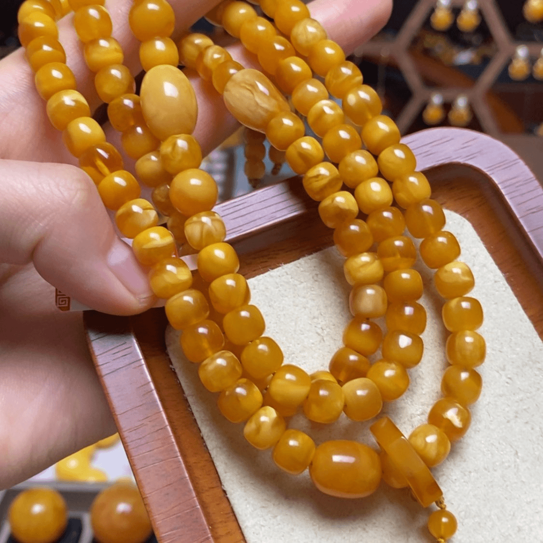 【闪购商品】蜜蜡手链未镶嵌手串