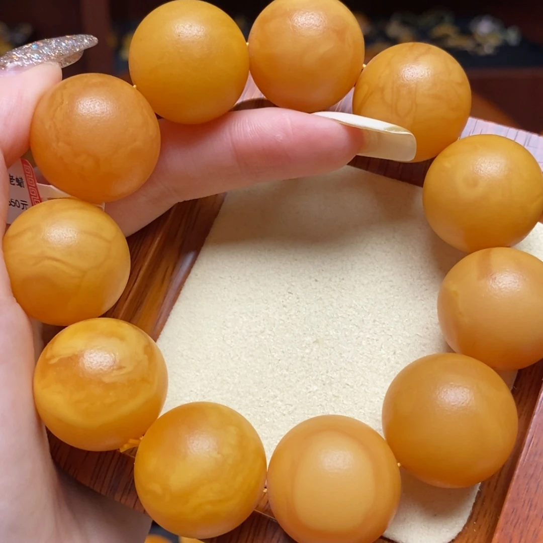 【闪购商品】蜜蜡手链未镶嵌手串