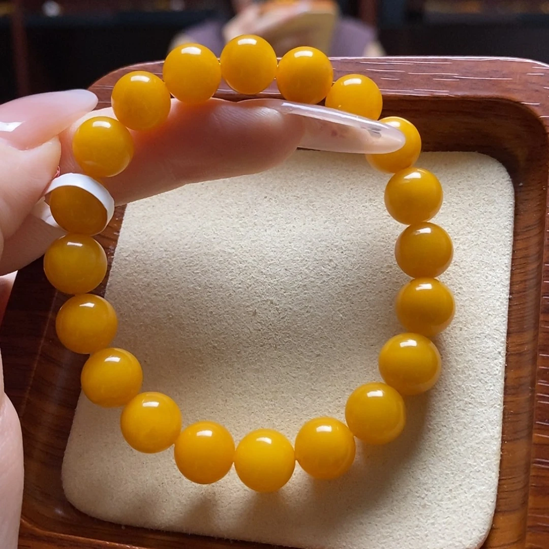 【闪购商品】蜜蜡裸石未镶嵌手串