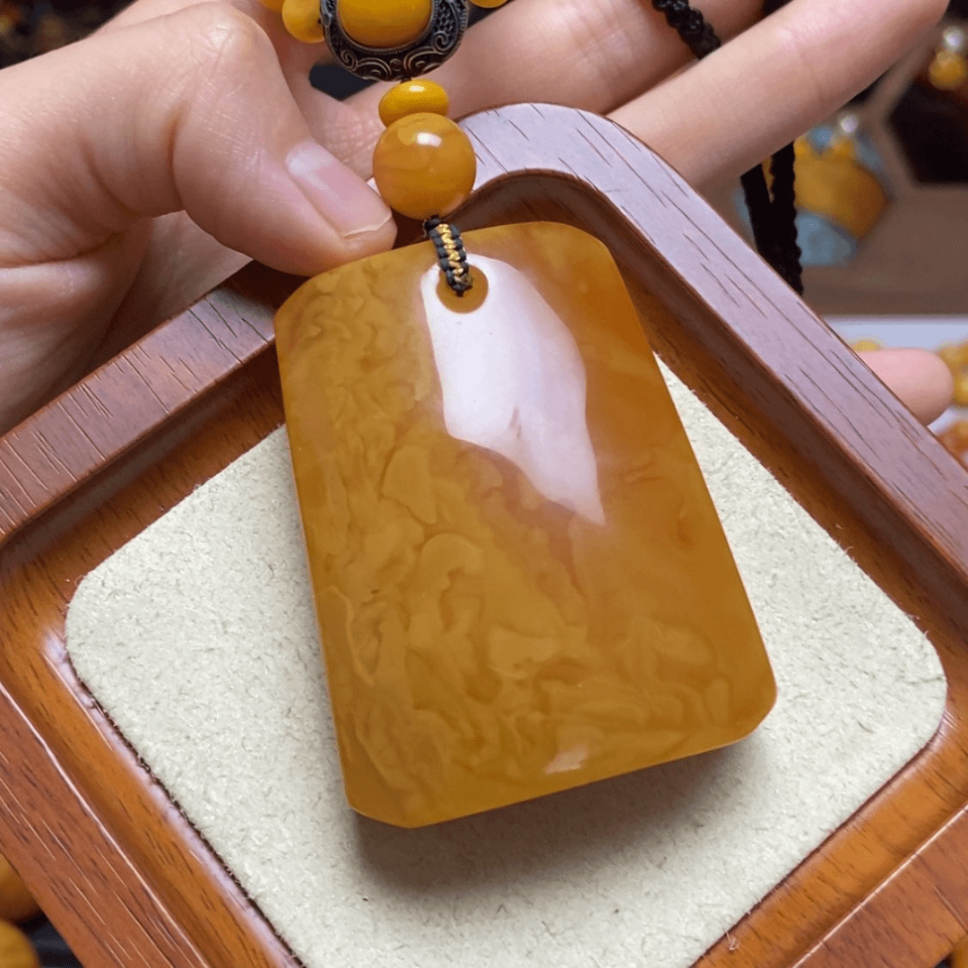 【闪购商品】蜜蜡颈饰未镶嵌撮*项链