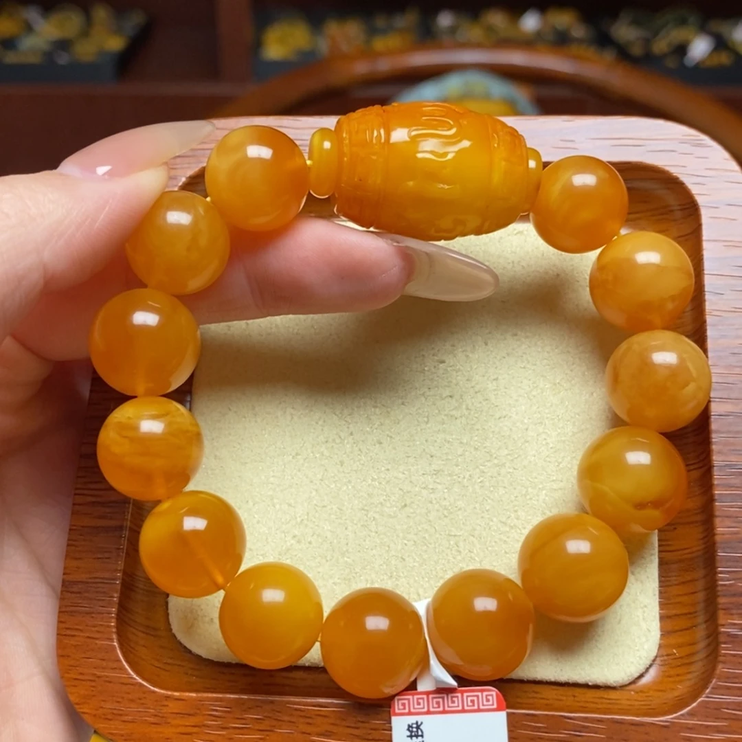 【闪购商品】蜜蜡手链未镶嵌手串