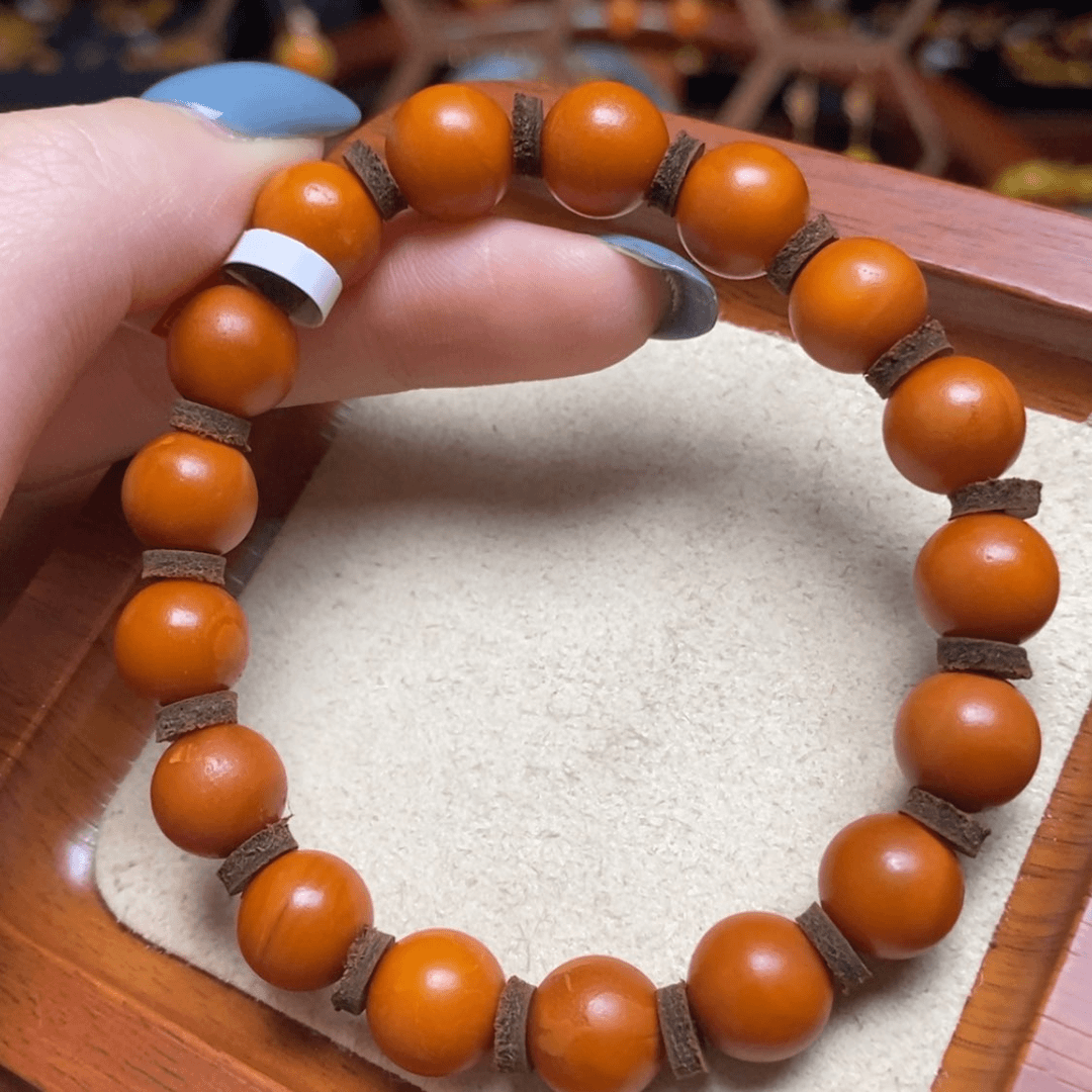 【闪购商品】蜜蜡手链未镶嵌手串