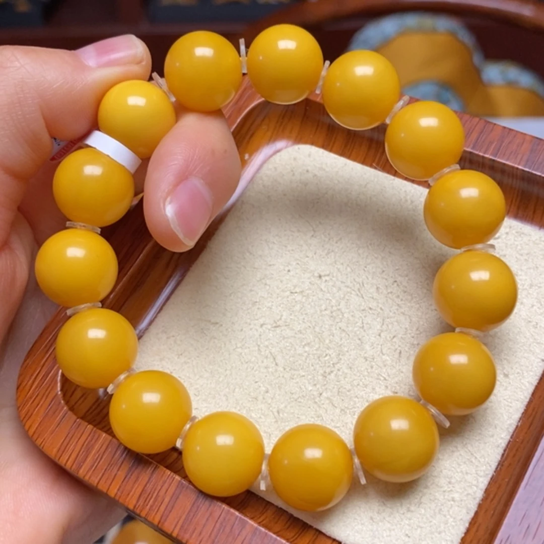 【闪购商品】蜜蜡手链未镶嵌手串